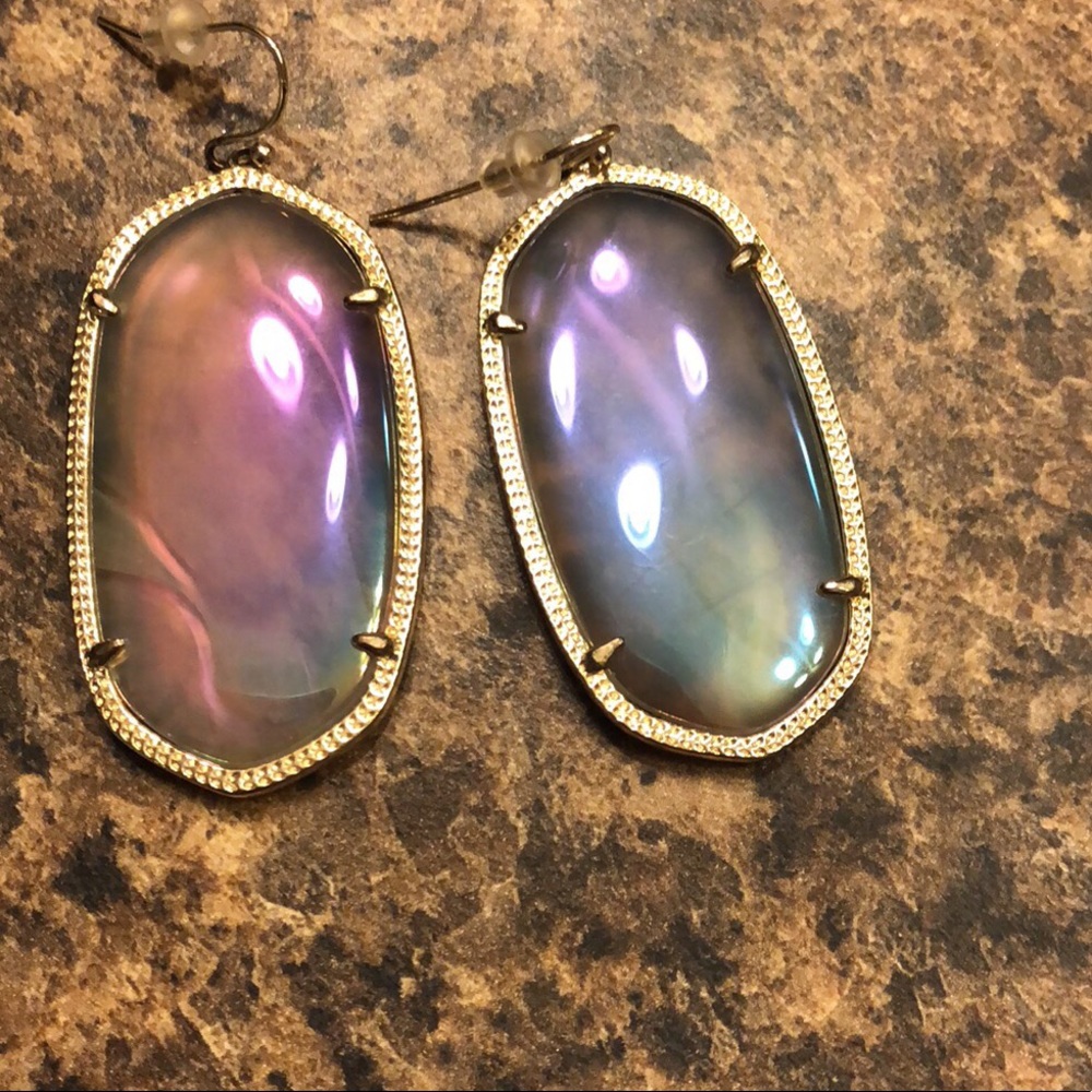 Kendra Scott Slate Iridescent Agate Danielle’s